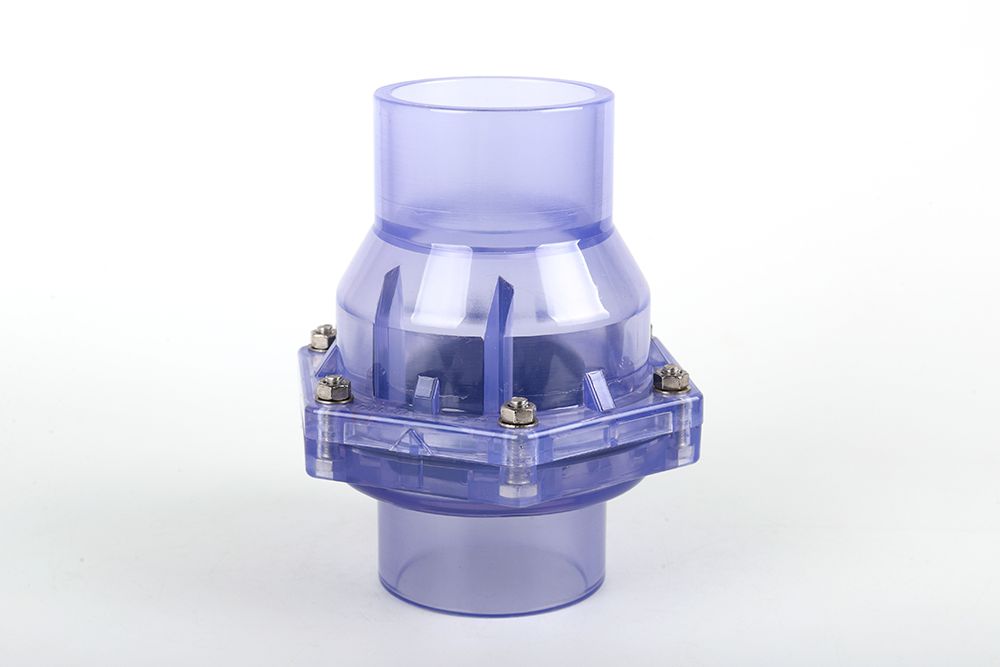 万秀透明翻板式止回阀